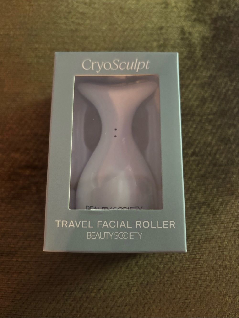 Beauty Society CryoSculpt Travel Facial Roller & Silicone Massaging Facial Brush